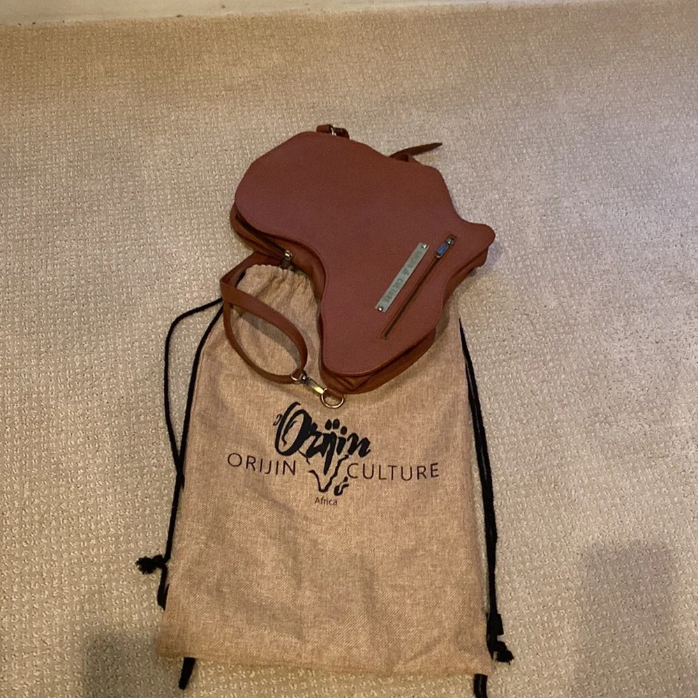 Orijin Culture brown Africa backpack